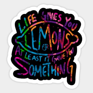 AJR LEMONS COLORUN VINTAGE Sticker